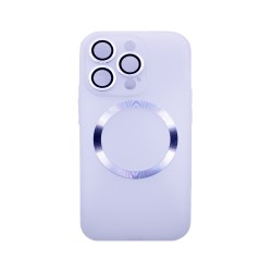 Capa Magnética com Lente de Câmara para Apple iPhone 14 Pro Branco Capa Magnética com Lente de Câmara para Apple iPhone 14 Pro Branco